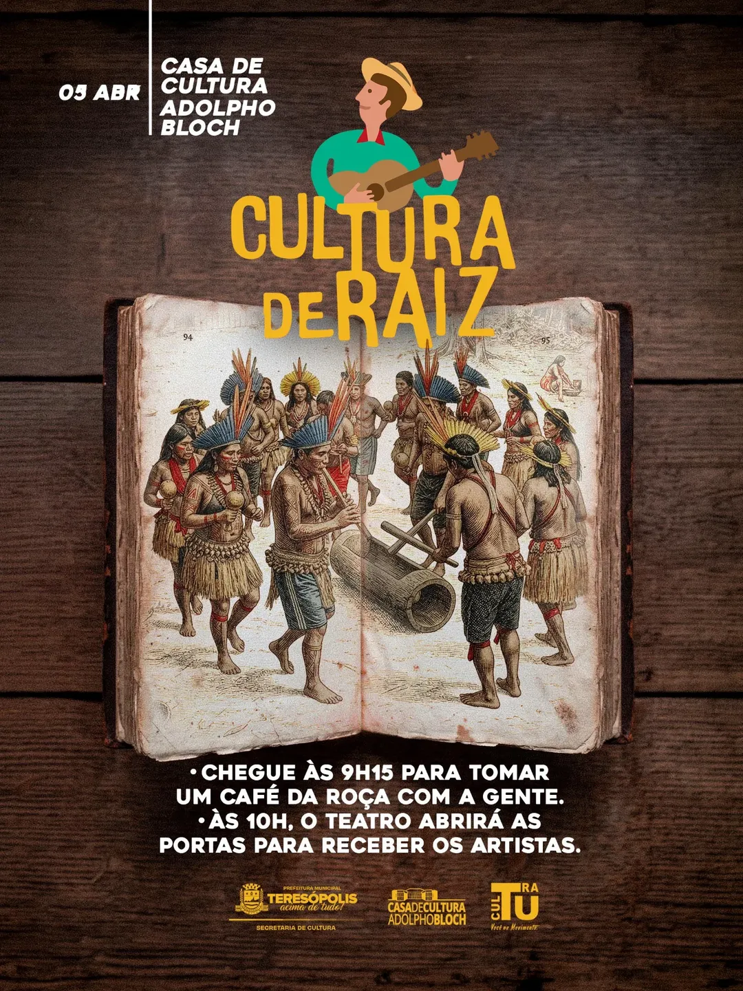 No momento, você está visualizando Teresópolis terá Cultura de Raiz, Feira do Rolo e Música na Matriz no dia 5 de abril