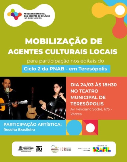 No momento, você está visualizando Encontro orienta os agentes culturais de Teresópolis sobre editais do Ciclo 2 da PNAB