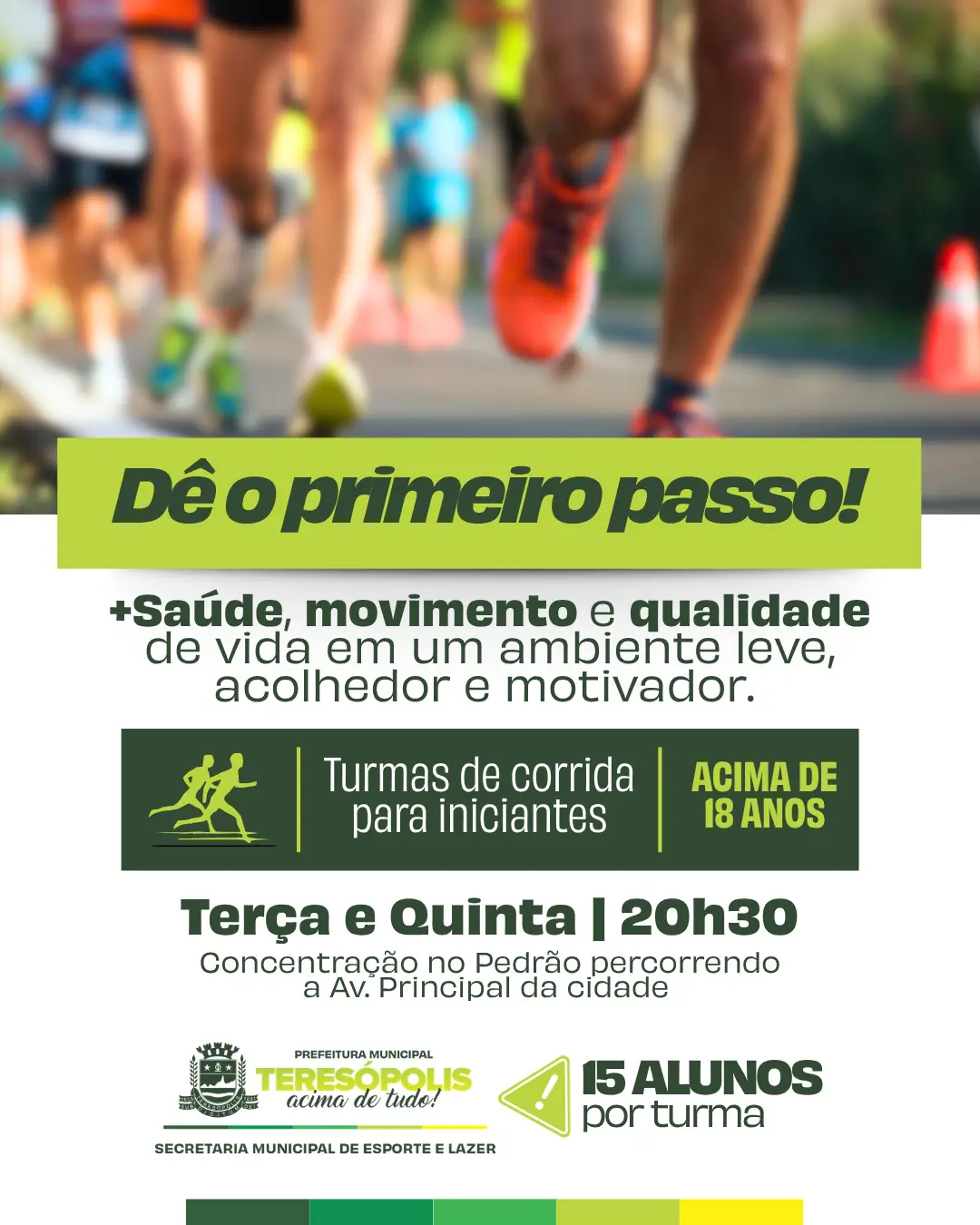 No momento, você está visualizando SMEL lança turmas de corrida para iniciantes e incentiva mais qualidade de vida
