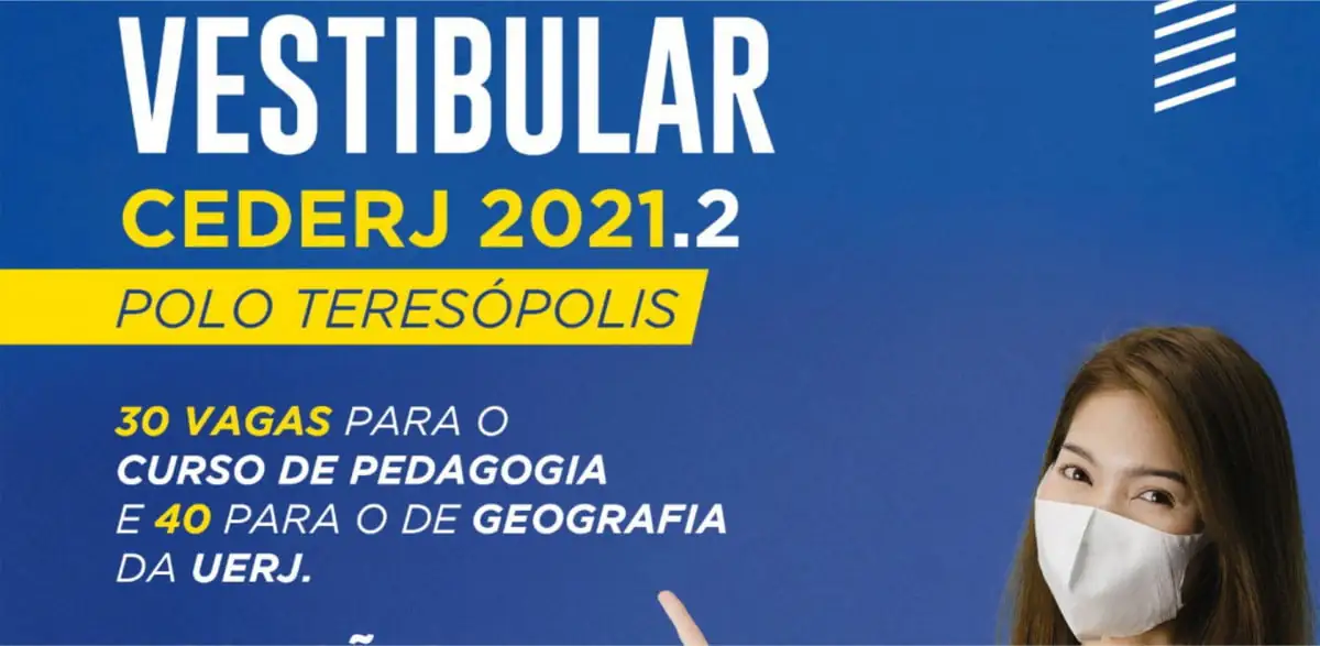 No momento, você está visualizando Inscrições para o Vestibular Cederj 2021.2 terminam nesta quinta, 10