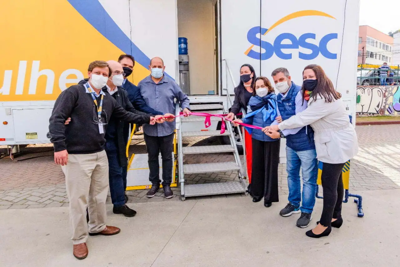 No momento, você está visualizando Unidade Móvel Sesc Saúde Mulher é inaugurada em Teresópolis