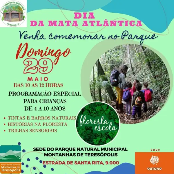 Leia mais sobre o artigo Dia da Mata Atlântica é comemorado com atividades para crianças no Parque Municipal Montanhas de Teresópolis