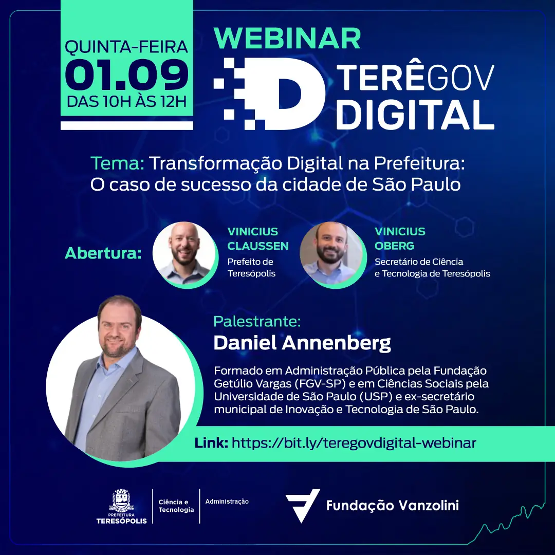No momento, você está visualizando Transformação digital no setor público será tema de evento virtual