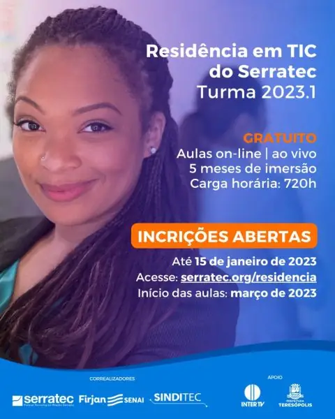 Leia mais sobre o artigo Abertas as inscrições para Residência em Tecnologia da Informação do Serratec