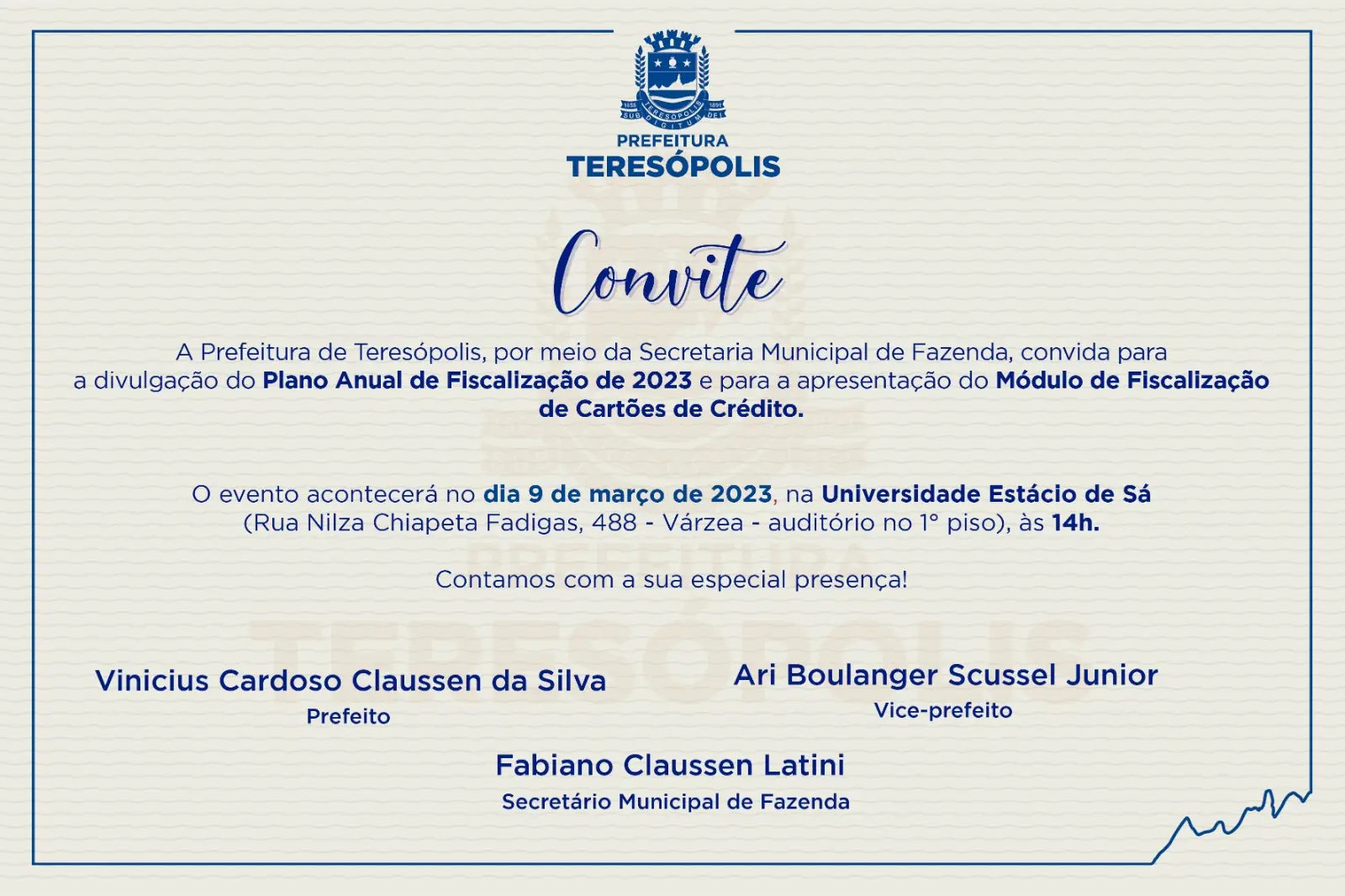 No momento, você está visualizando Prefeitura de Teresópolis divulga o Plano Anual de Fiscalização