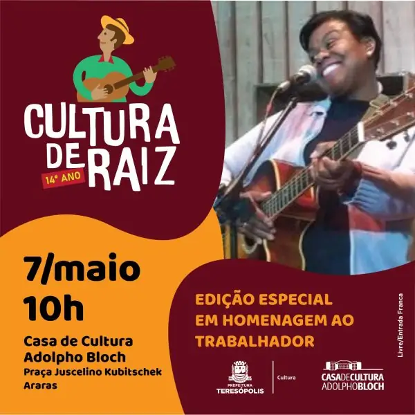 Leia mais sobre o artigo Cultura de Raiz presta homenagem aos trabalhadores em Teresópolis