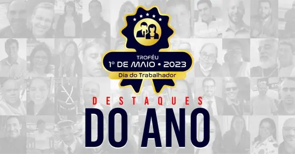 Leia mais sobre o artigo Troféu 1º de Maio Trabalhador do Ano 2023 será entregue nesta sexta, 5 de maio