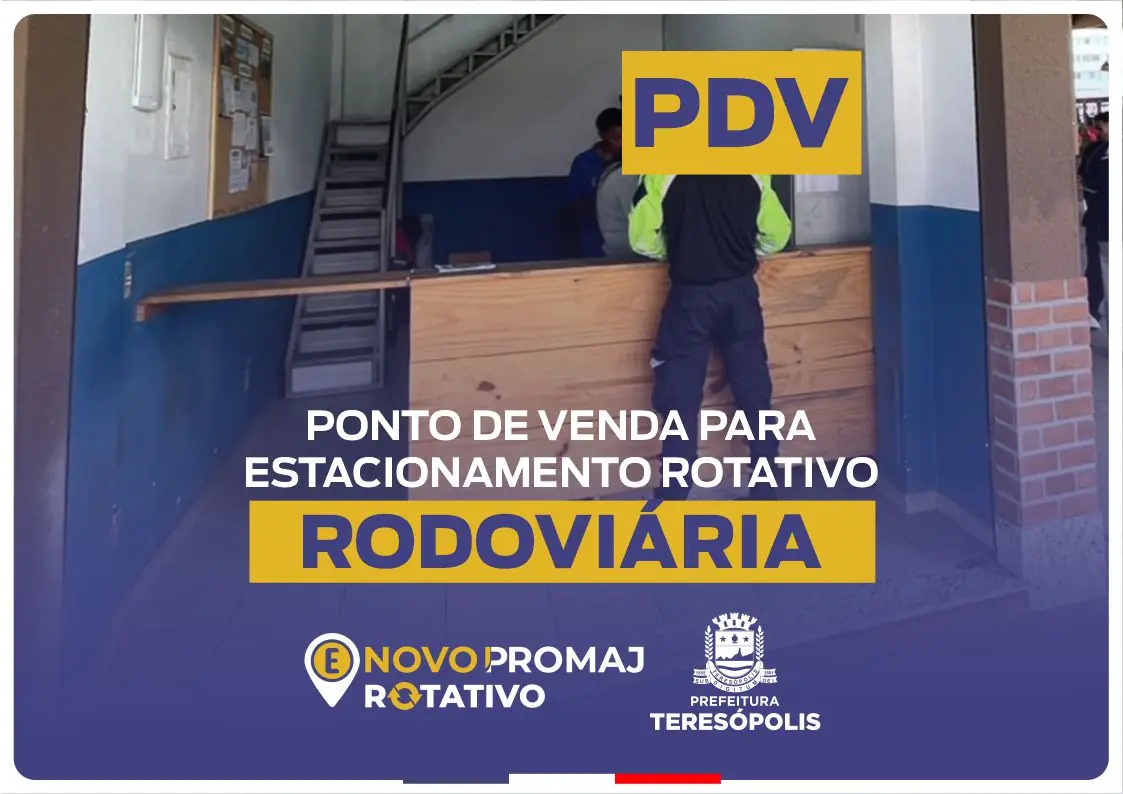 No momento, você está visualizando Estacionamento Rotativo: Ponto de Venda para pagamento da tarifa em dinheiro é instalado na Rodoviária   