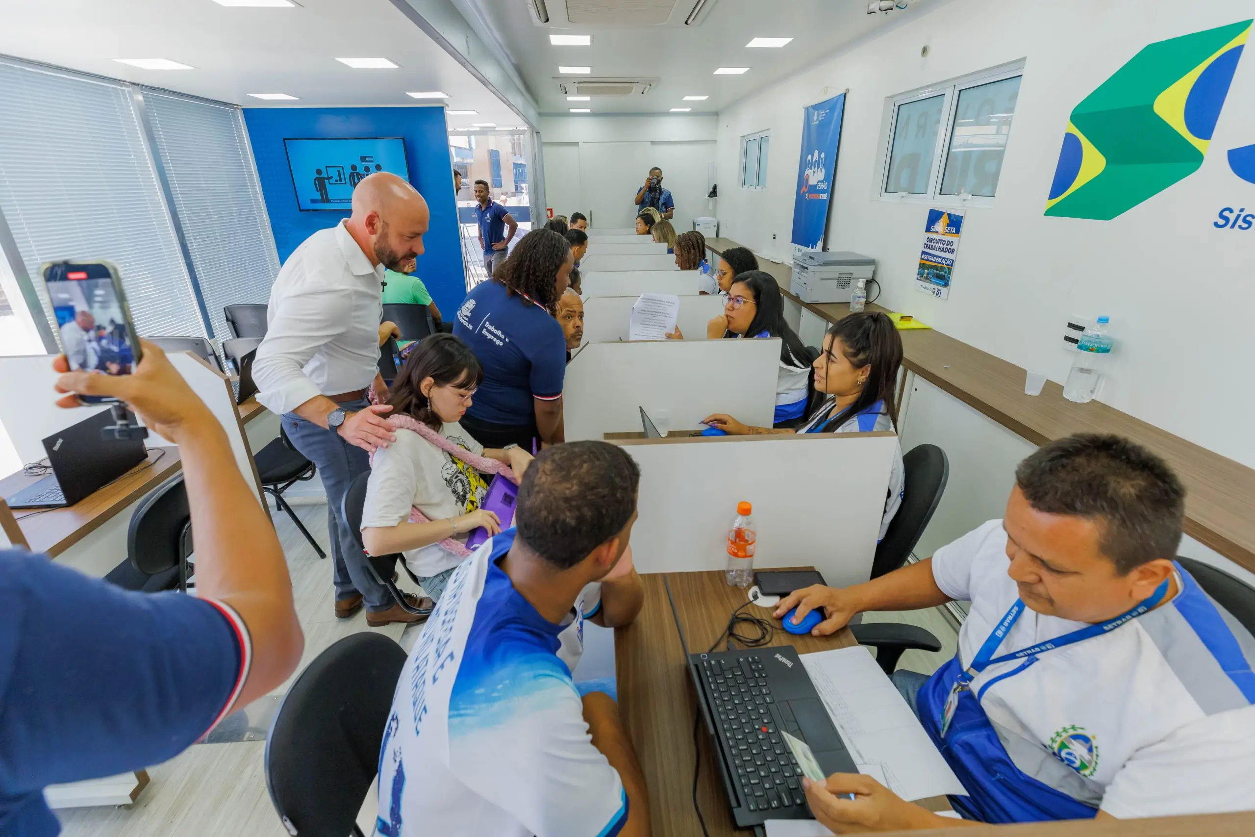 No momento, você está visualizando Feirão Emprega Terê e Carreta do Trabalhador registram 600 atendimentos no primeiro dia