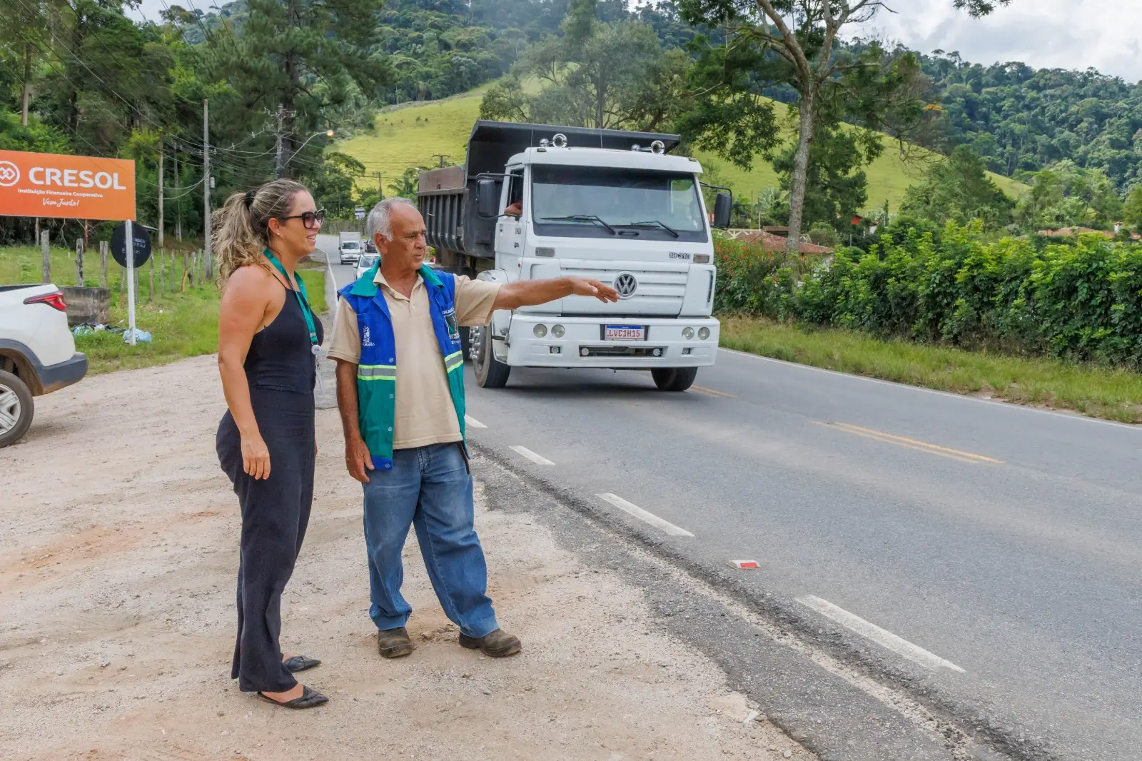 No momento, você está visualizando Secretaria de Agricultura e DER realizam visita técnica na RJ 130