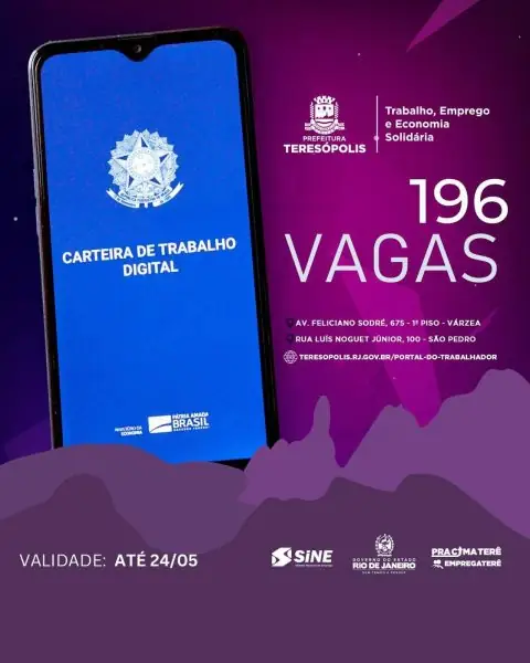 Leia mais sobre o artigo Programa ‘Emprega Terê’: Sine divulga 196 vagas de emprego