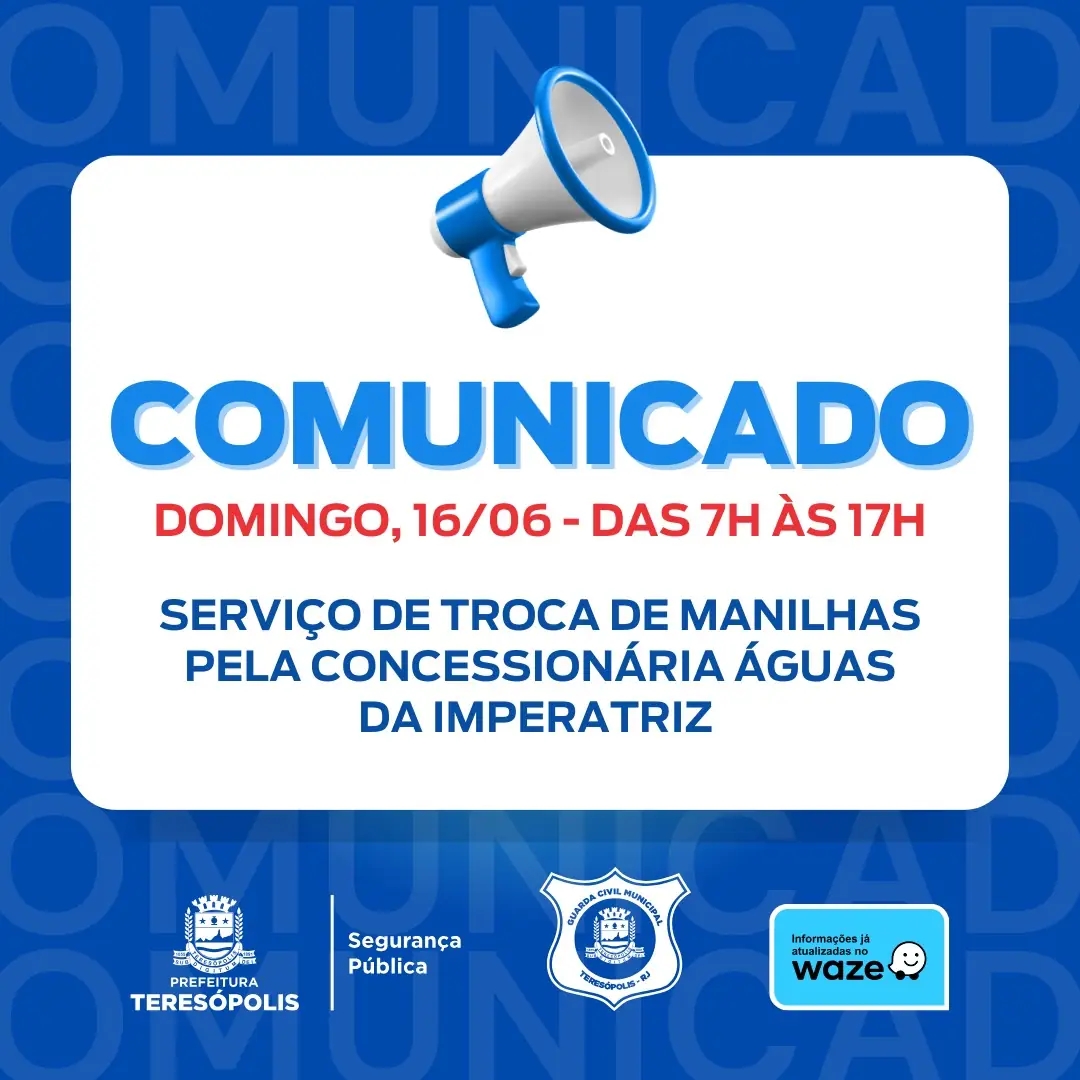 Leia mais sobre o artigo COMUNICADO: Interdição da Rua Monte Líbano neste domingo, 16, para troca de manilhas