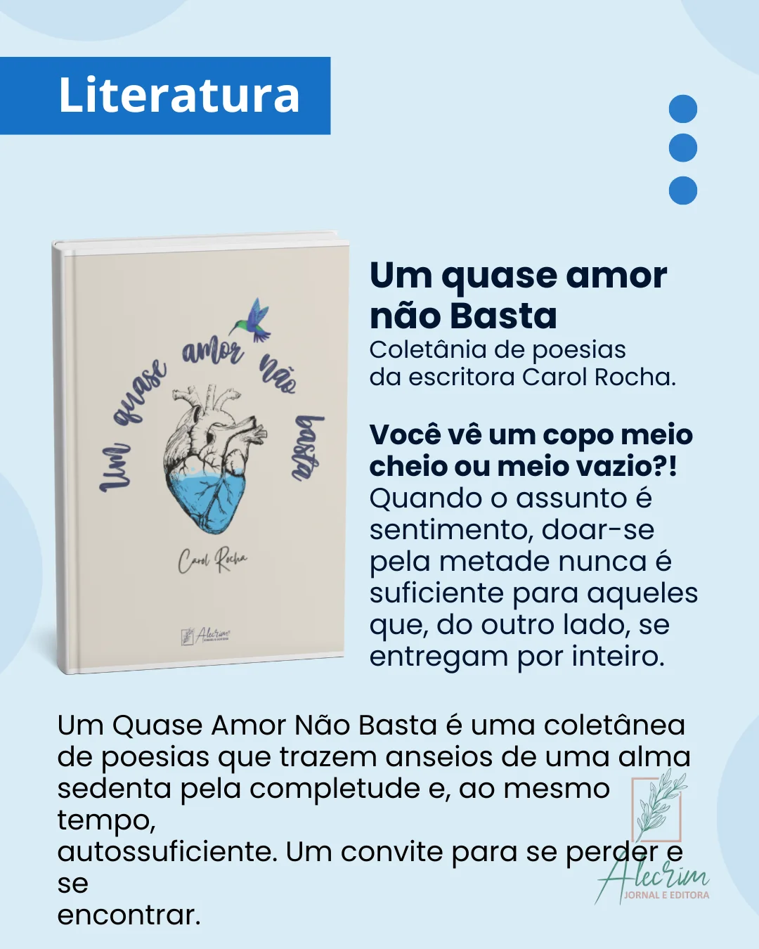 Posts lançamentos (1) - Carol Rocha