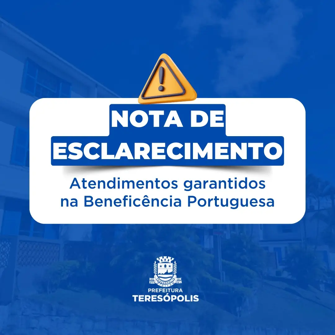 Leia mais sobre o artigo Nota de Esclarecimento – Repasses à Beneficência Portuguesa