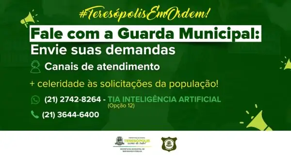 Leia mais sobre o artigo Guarda Municipal de Teresópolis abre novos canais de comunicação com a população