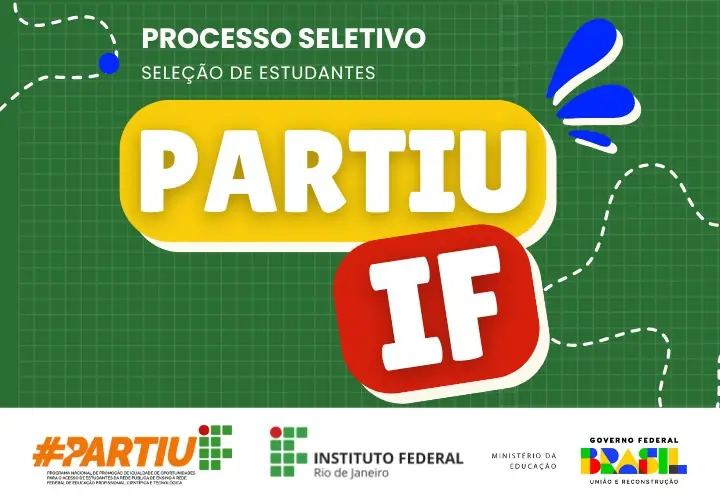 Leia mais sobre o artigo Partiu IF: IFRJ está com inscrições abertas para estudantes de escolas públicas até o próximo dia 28