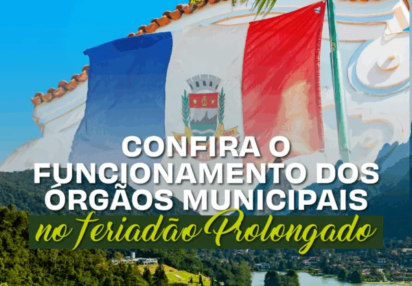 Leia mais sobre o artigo Prefeitura divulga funcionamento de órgãos públicos durante Feriadão de Páscoa