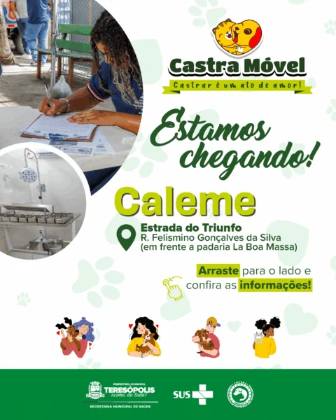 Leia mais sobre o artigo Caleme é o próximo bairro a receber o Castramóvel.