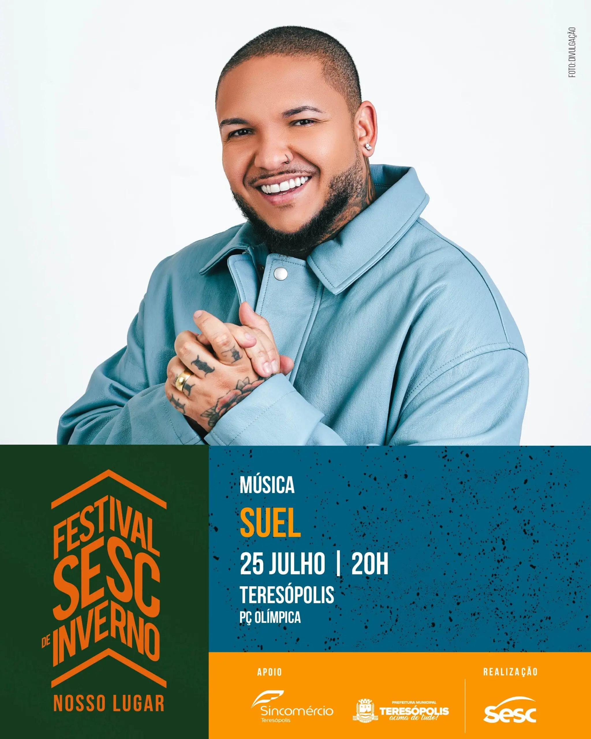 No momento, você está visualizando Teresópolis recebe edição 2025 do Festival Sesc de Inverno com grandes atrações gratuitas na Praça Olímpica
