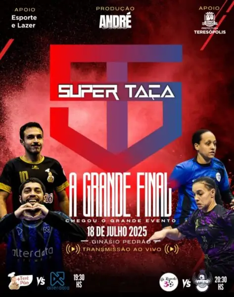 Leia mais sobre o artigo  É dia de decisão: finais da Super Taça Empresarial de Futsal prometem agitar o Pedrão!