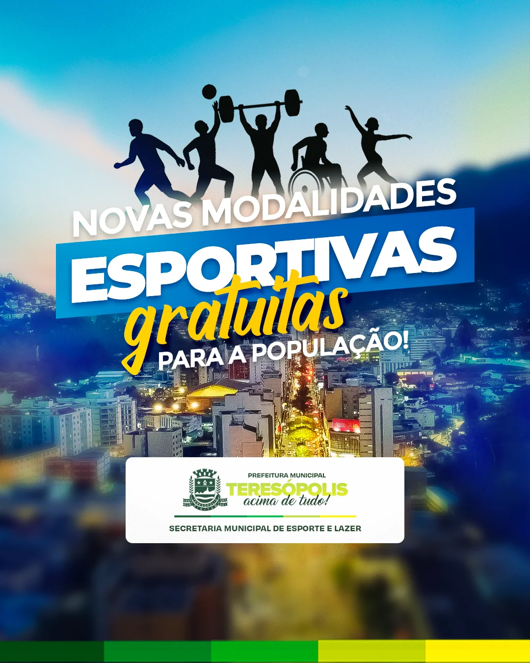 No momento, você está visualizando Mais saúde e bem-estar: Prefeitura amplia atividades esportivas gratuitas para a população