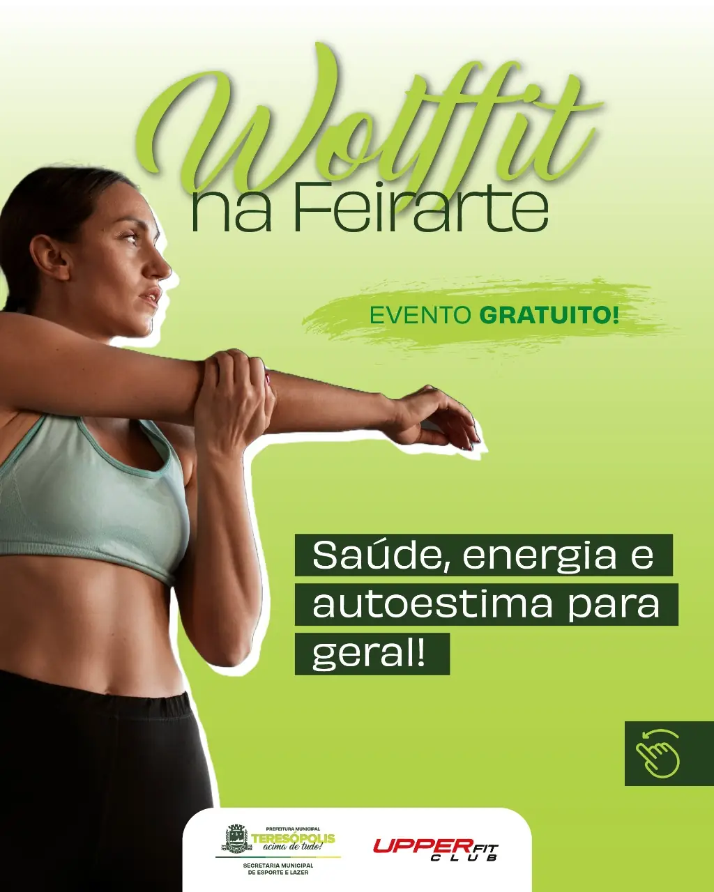 Leia mais sobre o artigo Wolffit na Feirarte: saúde, energia e autoestima para geral!