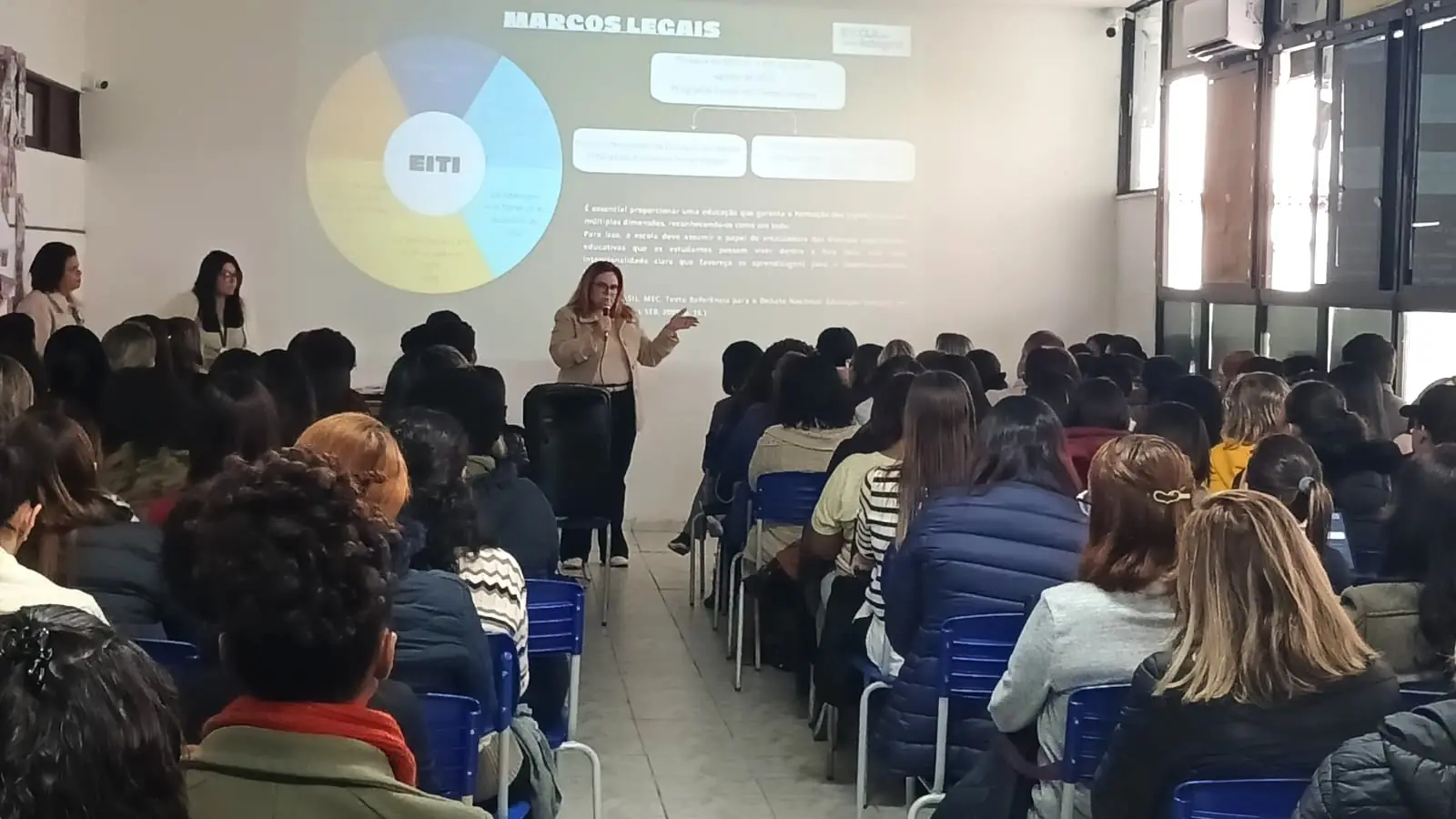 Leia mais sobre o artigo Reunião de alinhamento pedagógico reúne equipes docentes das Escolas de Educação Integral