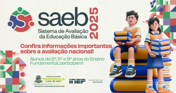 Leia mais sobre o artigo Saeb: Educação divulga informações sobre a avaliação nacional e destaca importância da participação dos alunos