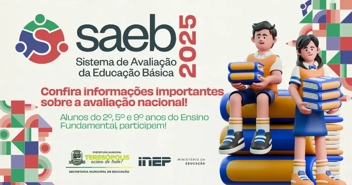 Leia mais sobre o artigo Saeb: Educação divulga informações sobre a avaliação nacional e destaca importância da participação dos alunos