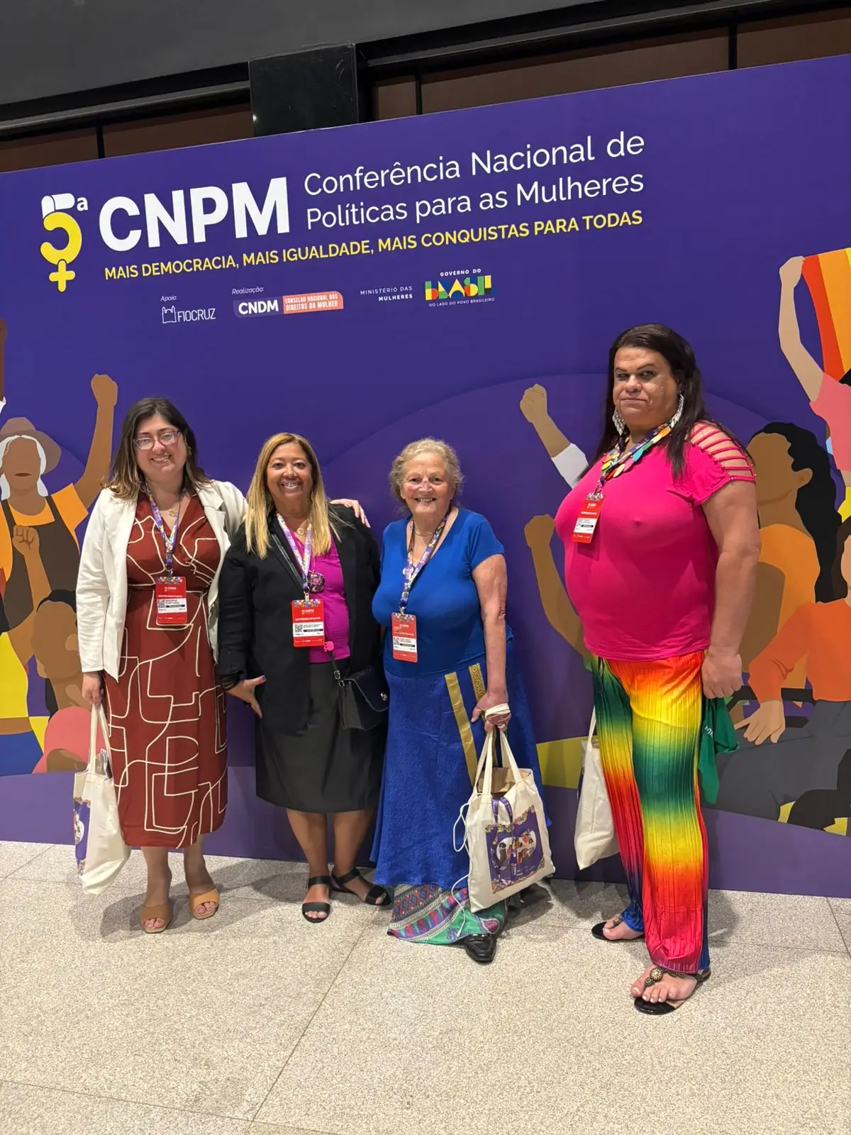 Leia mais sobre o artigo Teresópolis marca presença na 5ª Conferência Nacional de Políticas para Mulheres em Brasília