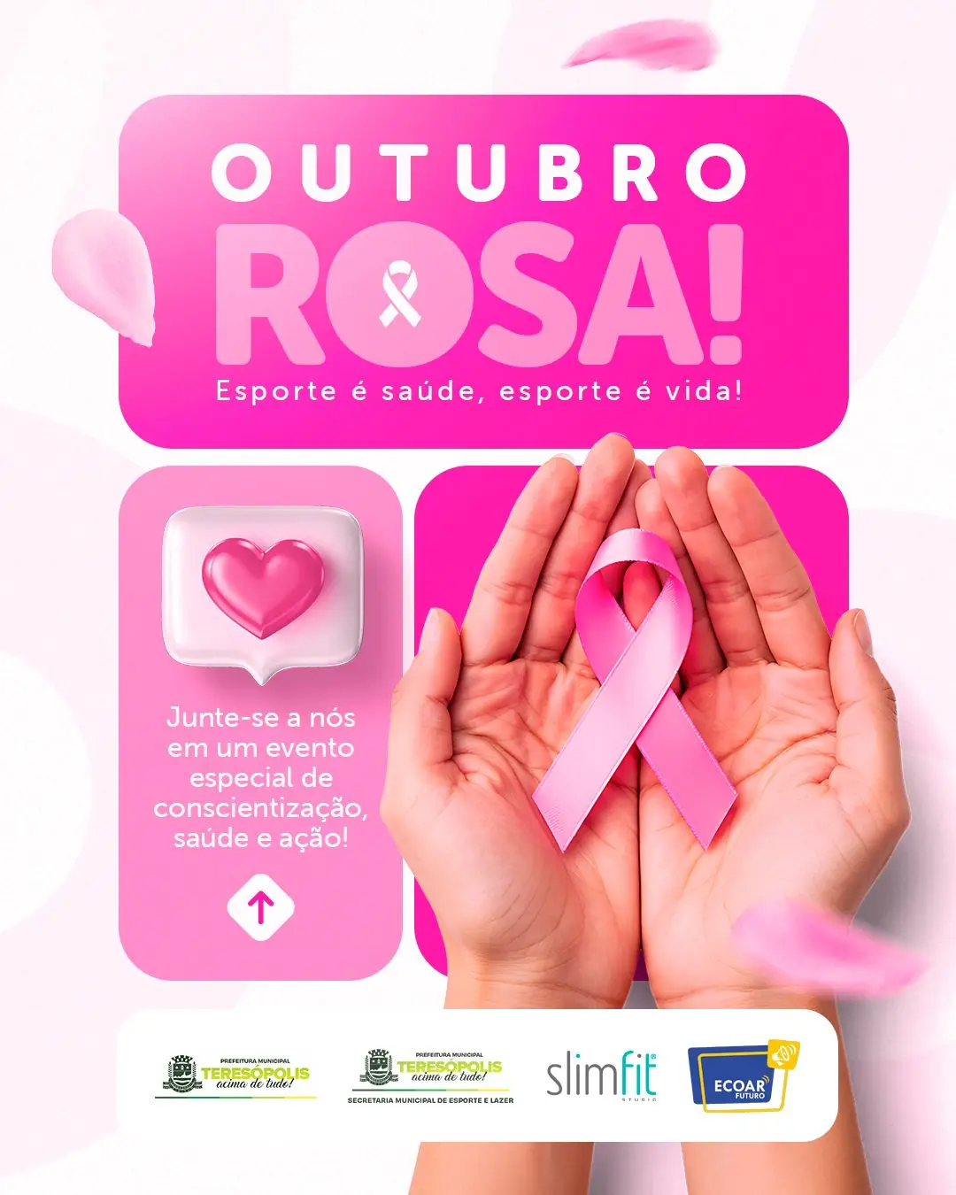 No momento, você está visualizando Outubro Rosa em movimento: SMEL promove Circuito Slim e Jiu-Jitsu na Feirinha do Alto