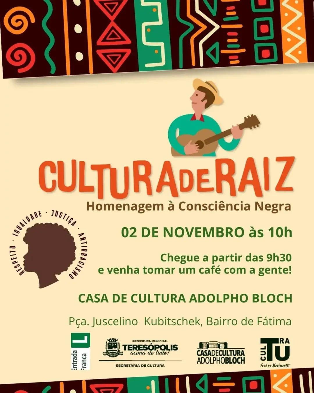 Leia mais sobre o artigo Domingo é dia de Cultura de Raiz e da Feira do Rolo na Casa de Cultura de Teresópolis