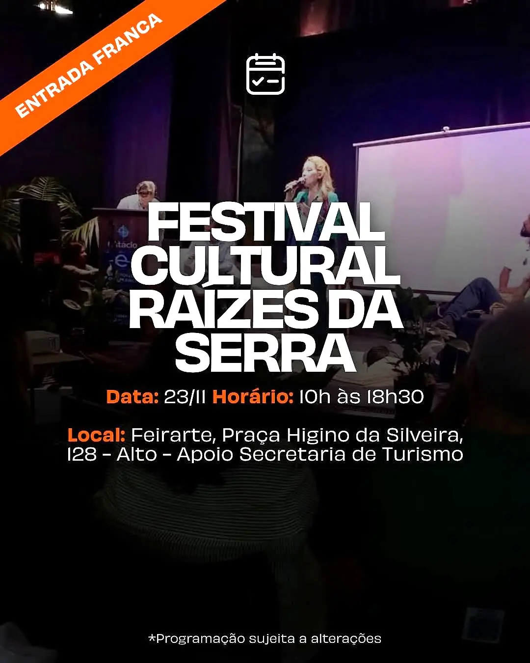 Leia mais sobre o artigo Feirinha do Alto recebe o Festival Cultural Raízes da Serra
