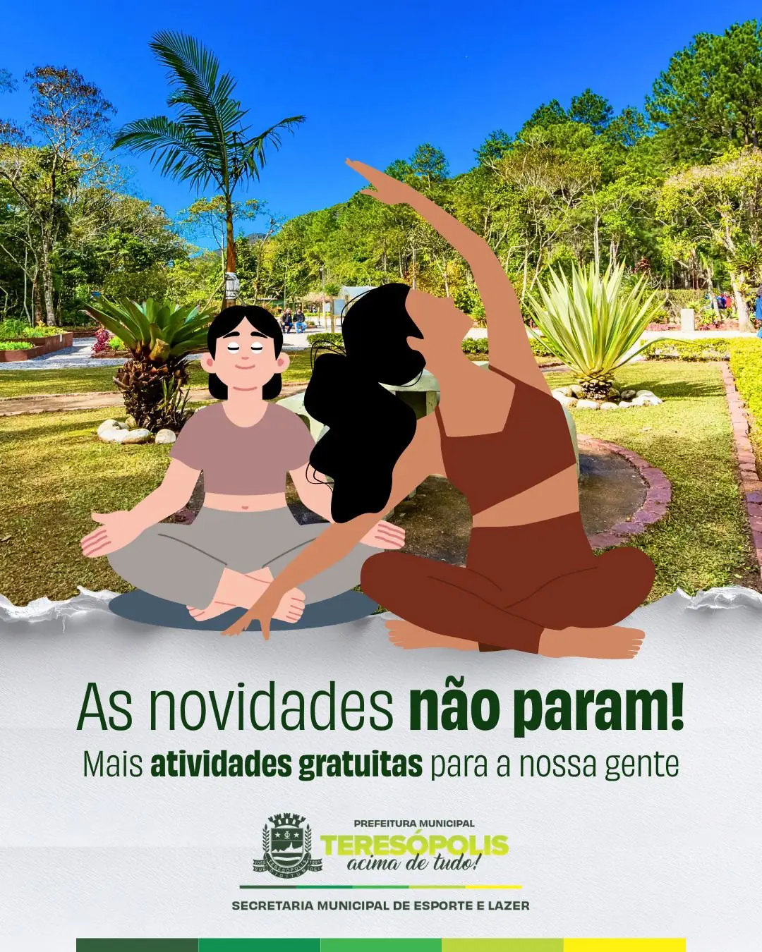 Leia mais sobre o artigo Novas atividades gratuitas: meditação e yoga passam a integrar programação da SMEL